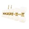 Z-Lite Artemis Linear Chandelier, 14-Light, 5 In.W x 60 In.L x 12.75 In.H, Modern Gold/Matte Opal 494-14L-MGLD - alternate 7